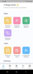 Profit.co OKR Software screenshot 2