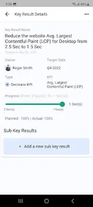 Profit.co OKR Software screenshot 5