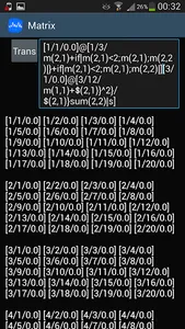 Matrix Scientific Calculator screenshot 0