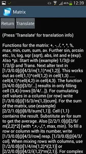 Matrix Scientific Calculator screenshot 5