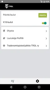 Laulukirja Profitti screenshot 1