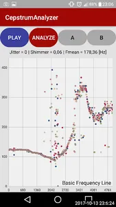 CepstrumAnalyzerApp screenshot 1