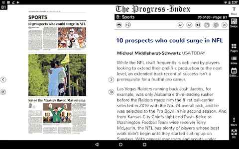 The Progress-Index eNewspaper screenshot 5