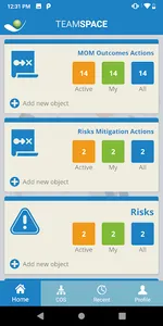 Project Objects TeamSpace screenshot 0