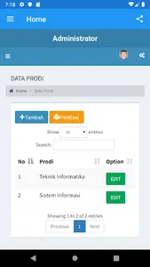 Sistem Informasi Akademik UMJ screenshot 3