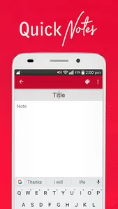 Quick Notes screenshot 2