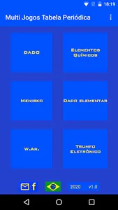 Multi Jogos Tabela Periódica screenshot 1