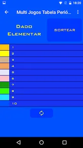 Multi Jogos Tabela Periódica screenshot 5