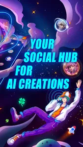 ZET: A Creative AI Social Hub screenshot 1