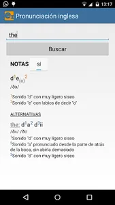 Diccionario de pronunciación screenshot 1
