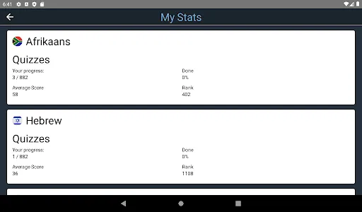 Afrikaans Language Tests screenshot 13
