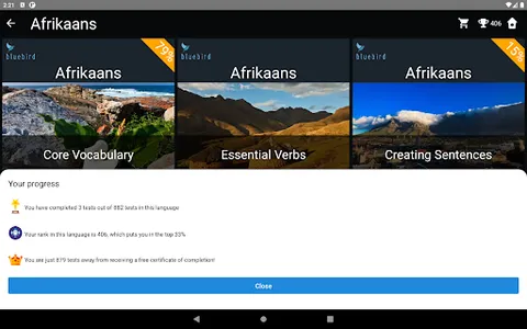 Afrikaans Language Tests screenshot 17