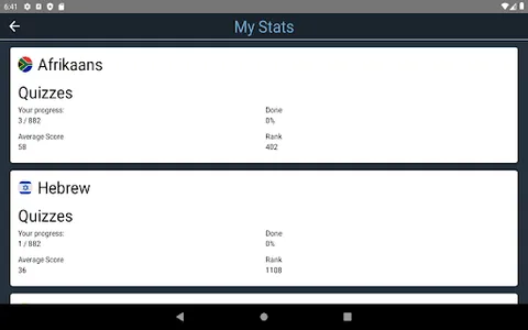 Afrikaans Language Tests screenshot 21