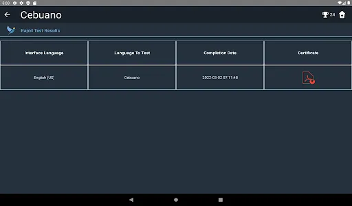 Cebuano Language Tests screenshot 15