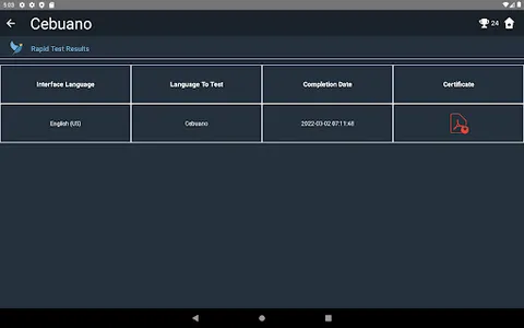 Cebuano Language Tests screenshot 23