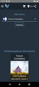 Canadian French Language Tests screenshot 0
