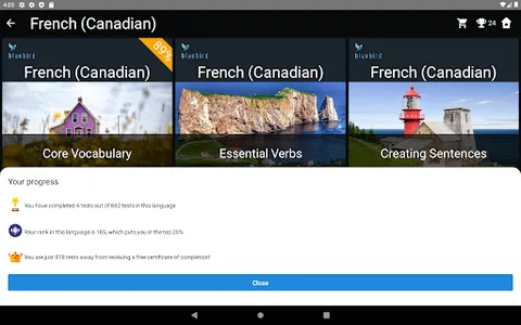 Canadian French Language Tests screenshot 18