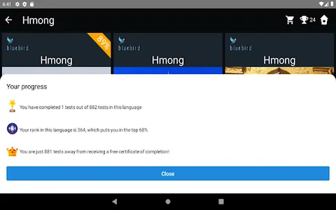 Hmong Language Tests screenshot 18