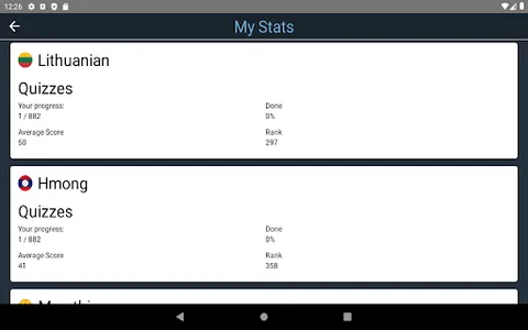 Hmong Language Tests screenshot 22