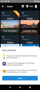 Italian Language Tests screenshot 2