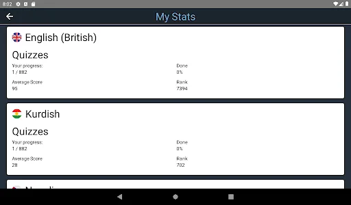 Kurdish Language Tests screenshot 14