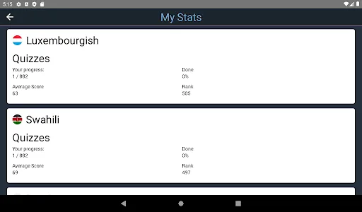 Luxembourgish Language Tests screenshot 14