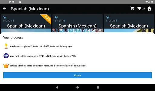 Mexican Spanish Language Tests screenshot 10
