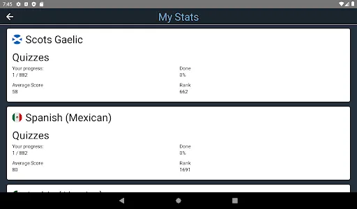Mexican Spanish Language Tests screenshot 14