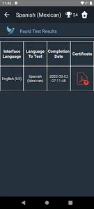Mexican Spanish Language Tests screenshot 7