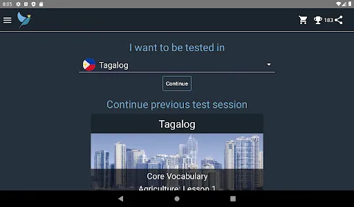 Tagalog Language Tests screenshot 8