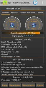 WiFi Scanner / WiFi Analyzer screenshot 0