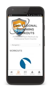 ProSwimWorkouts screenshot 2