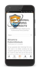 ProSwimWorkouts screenshot 3