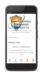 ProSwimWorkouts screenshot 4