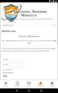 ProSwimWorkouts screenshot 9