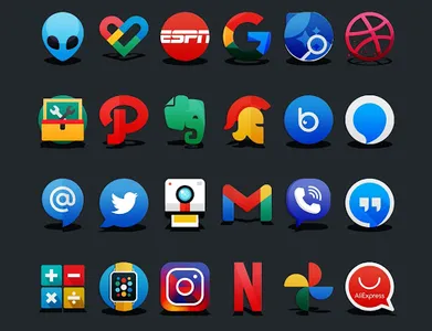 Proton - Icon Pack screenshot 5