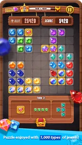 Jewels Block Puzzle Play screenshot 0