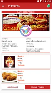 Proveedores Pide Fácil screenshot 0