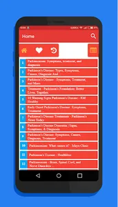 Parkinson Symptoms & Treatment screenshot 1