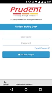 Prudent Broking Desk screenshot 0