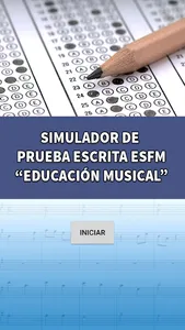Simulador de prueba escrita ES screenshot 0