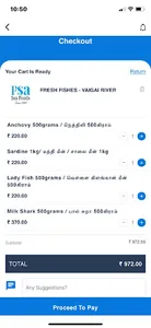 PSA SEAFOOD Fresh Fish Madurai screenshot 4