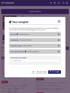 Psalmnote screenshot 12