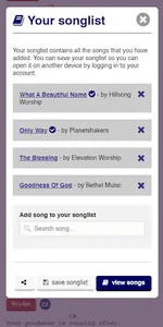 Psalmnote screenshot 3