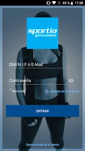 Sportia Fitness screenshot 1