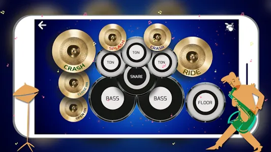 Simple Drum Set Band screenshot 0
