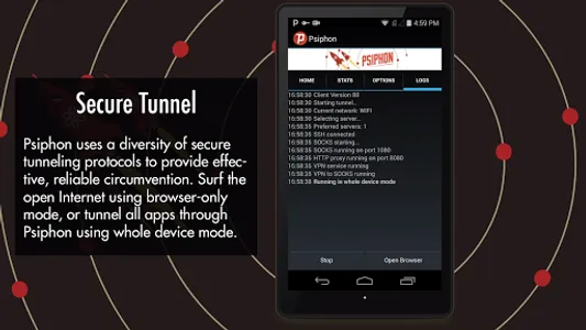 Psiphon screenshot 4