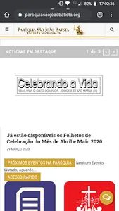Paróquia São João Batista - Br screenshot 0