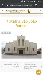 Paróquia São João Batista - Br screenshot 4