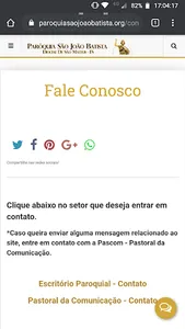 Paróquia São João Batista - Br screenshot 5